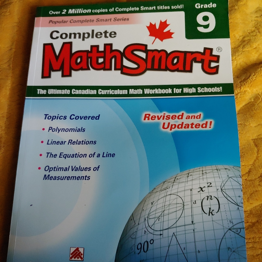 (4for $20)Grade 9 math